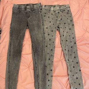 H&M pants girls size 8-9 skinny fit